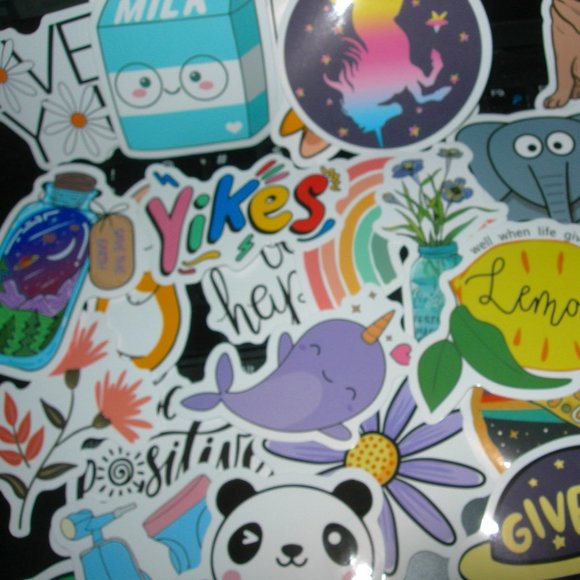 3/$15 - NEW (10 Count) VARIETY PACK OF VINYL STICKERS Waterproof Stickers 2-3 in - Picture 7 of 12